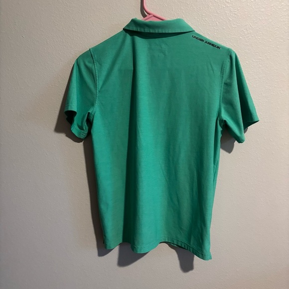 UNDER ARMOUR LOOSE Youth L heat gear polo - Picture 3 of 3